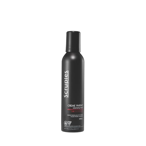 Scruples Creme Parfait Volumizing Foam - Rich & Weightless Styling Foam for Ultimate Smoothing Control, Hydration and Frizz-Free Hold - Alcohol-Free