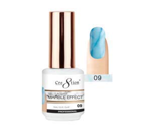 Cre8tion Gel/Lacquer Marble Effect (CRE8TION-ME09) Beauty & Personal Care Cre8tion