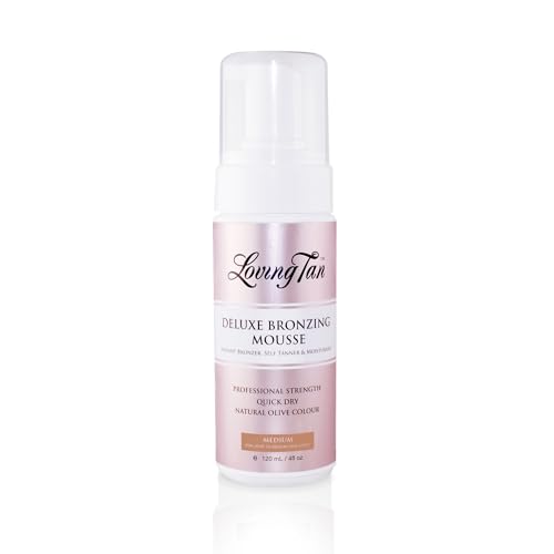 Loving Tan Deluxe Self Tanning Bronzing Mousse, Medium - Streak Free, Professional Quality Sunless Tanning - Up to 5 Self Tanner Applications per Beauty and Personal Care Loving Tan Default Title