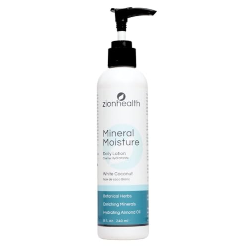 Zion Health Adama Minerals Moisture Intense Daily Lotion White Coconut - 8 Oz