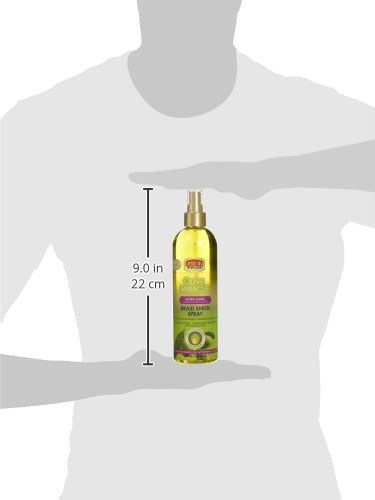 African Pride Braid Sheen Extra Spray, 12 Ounce