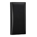 CASMONAL Premium Leather Checkbook Cover for Men and Women Checkbook Holder Wallet RFID Blocking