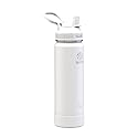 Takeya Actives Water Bottle with Straw Lid - Durable & Easy-Care Water Bottle with Stainless Steel Insulation - BPA-Free Lid with Carry Handle