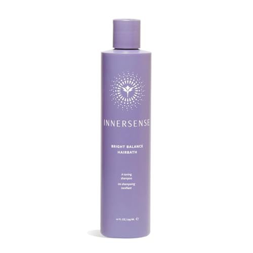 INNERSENSE Organic Beauty - Natural Bright Balance Purple Toning Hairbath | Non-Toxic, Cruelty-Free Haircare (10 fl oz | 295 ml)