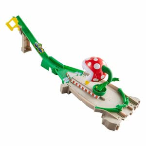 Hot Wheels Mario Kart Crazy Creatures Playset GCP26 - Piranha Plant Slide