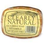 Clearly Natural Bar Soap Glycerine Vit E 4 Oz