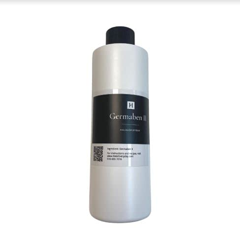HalalEveryday Germaben II 32 OZ- 100% Pure All Natural Preservative- Perfect for Shampoo, Conditioner, Lotion, Soaps, Beauty Cosmetics, Emulsions