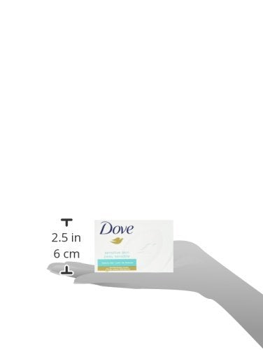 (18 Pack) Dove Sensitive Skin Unscented beauty bar 4oz each