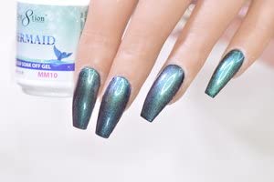 Cre8tion [MM10] Mermaid Collection Soak Off Gel [Easy Application] LED/UV cured 15mL / 0.5 fl oz Beauty & Personal Care Cre8tion