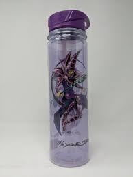 Surreal Entertainment Yu-Gi-Oh! Water Bottle with Character Design, 32 oz, Purple