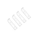 Tweezerman Facial Razor Replacement Blades, 4 Count