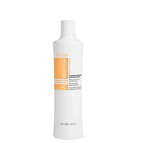 Fanola Restructuring Hair Conditioner for Women & Men - Hydrating Conditioner for Dry Hair with Argan & Linseed Oil - Repairing, Nourishing