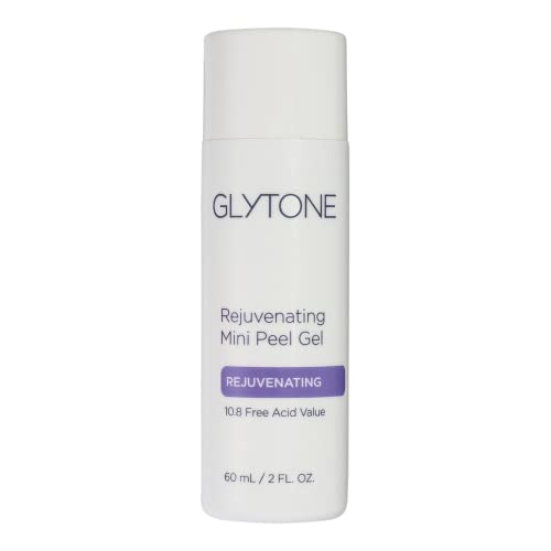 Glytone Rejuvenating Mini Peel Gel | Face Exfoliator with 10.8% FAV Glycolic Acid | Peeling Gel for Face Retexturizes and Reduces Fine Lines