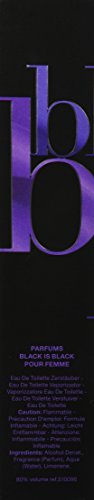 Nuparfums Group Black is Black Pour Femme Perfume, 3.4 Ounce