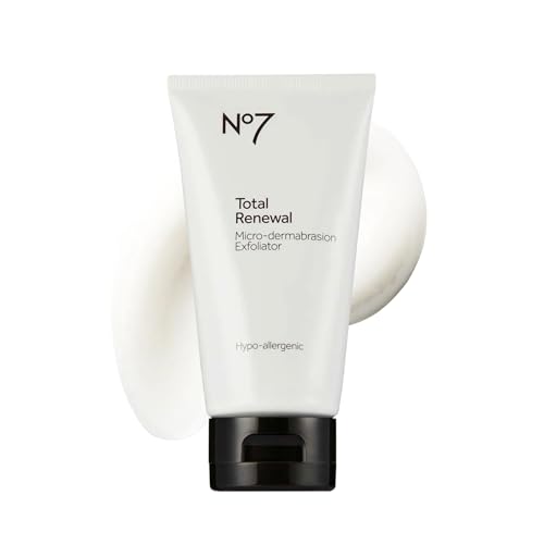 No7 Microdermabrasion Total Renewal Face Scrub - Exfoliating Face Wash & Dark Spot Corrector for Sensitive Skin - Helps to Reduce the Appearance Beauty and Personal Care No7 Default Title