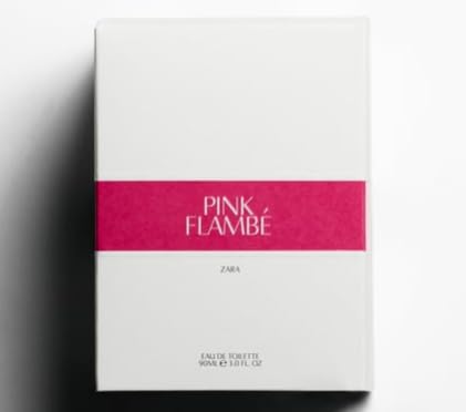 Zara Pink Flambe Eau De Toilette Perfume 90 ML 3.0 Fl OZ Beauty & Personal Care Zara