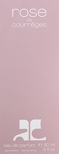 Courreges Rose De Eau de Parfum Spray for Women, 3 Ounce