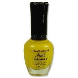 Kleancolor Nail Lacquer Neon Yellow 18 Beauty & Personal Care Kleancolor