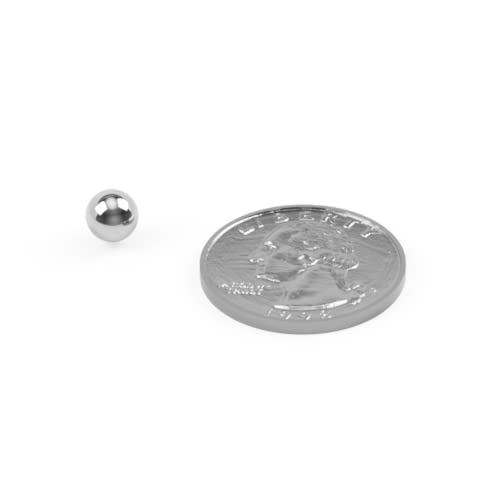 BC Precision (100 Pack) 1/4" Inch Stainless Steel Nail Polish Mixing Agitator Balls Beauty & Personal Care BC Precision