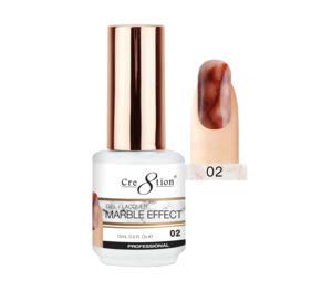 Cre8tion Gel/Lacquer Marble Effect (CRE8TION-ME02) Beauty & Personal Care Cre8tion
