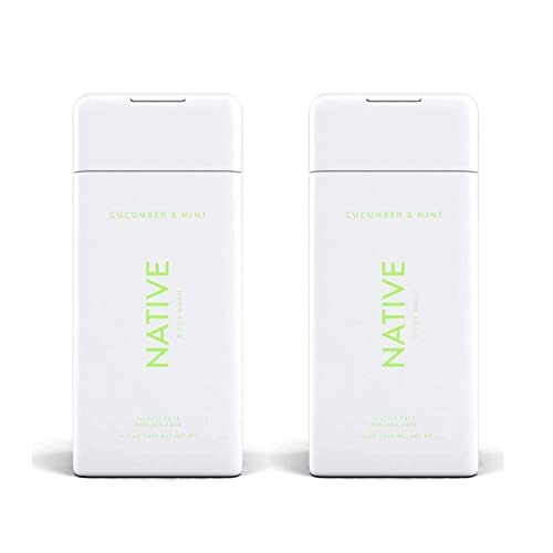 Native, Cucumber and Mint Body Wash 11.5 oz Bottles x2 Beauty & Personal Care Native