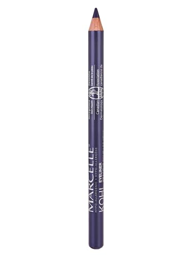 Marcelle Kohl Eyeliner, Classic Navy, Eye Pencil, Long-Lasting, Waterproof, Intense Colour, Fragrance-Free, Hypoallergenic, Recognized by CDA