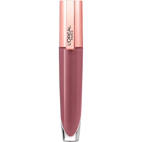L'Oreal Paris Glow Paradise Hydrating Tinted Lip Balm-in-Gloss with Pomegranate Extract & Hyaluronic Acid, Ultra-Gentle, Non-Sticky Formula, Rose