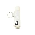 Thread Wallets Elastic Chapstick and Lip Gloss Holder Keychain (Off-white)