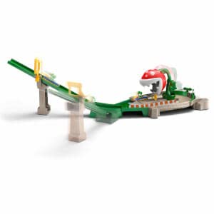 Hot Wheels Mario Kart Crazy Creatures Playset GCP26 - Piranha Plant Slide