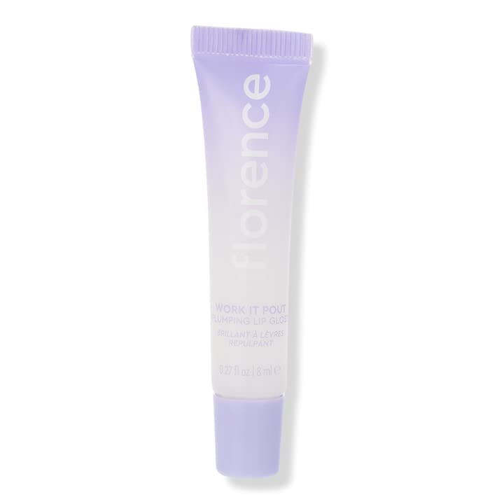 florence by mills Work It Pout Plumping Lip Gloss, Pink Wink, 0.27 oz/8 ml