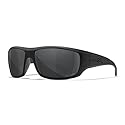 Wiley X WX Omega Captivate Polarized Sunglasses, ANSI Z87 Safety Glasses for Men and Women, UV Eye Protection for Shooting, Fishing, Biking