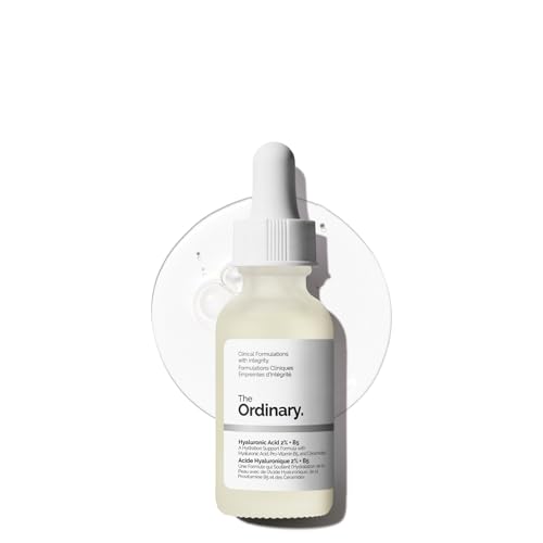 The Ordinary Hyaluronic Acid 2% + B5 (with Ceramides), Multi-Depth Hydration Serum for Plumper, Smoother Skin, 1 Fl Oz Beauty and Personal Care The Ordinary Default Title