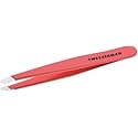 Tweezerman Stainless Steel Slant Tweezer - Eyebrow Tweezers for Women and Men (Geranium)