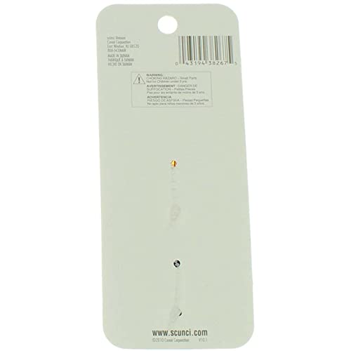 Scunci 3826703A048 Octopus Jaw Clip Assorted Colors 2 Count