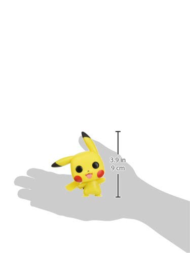 Funko Pop! Pokémon Pikachu (Waving) – Official Collectible Vinyl Figure, Gift for Kids, Adults & Video Game Fans, Model for Display & Collection