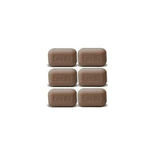 SOAP WORKS Emu Oil Soap Bar, 6 Count