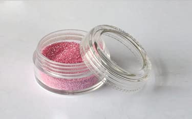 Glitter powder Baby pink 10 ml