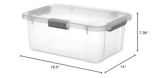 1392 - 20 Qt HingeLID Storage Box