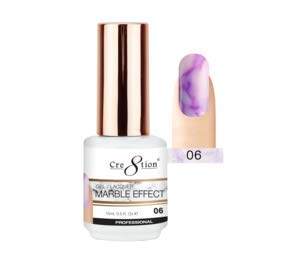 Cre8tion Gel/Lacquer Marble Effect (CRE8TION-ME06) Beauty & Personal Care Cre8tion