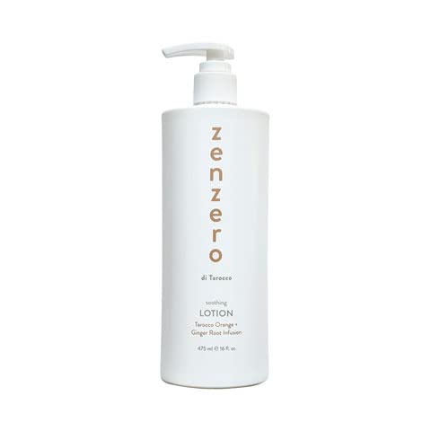 RAPSI, FRANCOFONTE BARONESSA CALI, SICILY, ITALY ZENZERO Soothing Body Lotion Tarocco Orange + Ginger Root, Ginger and Citrus Moisturizing Lotion 475