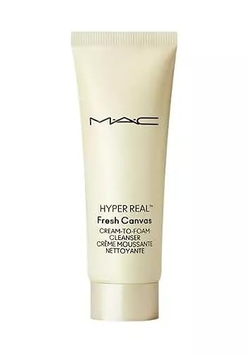 MAC Hyper Real Fresh Canvas Cream-To-Foam Cleanser, 1 Ounce
