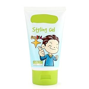 gowwim Kids Fresh Styling Hair Gel | Medium-Strong Hold | Not Greasy | Fruity Fragrance | 4.4oz