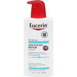 Eucerin Advanced Repair Lotion Very Dry Skin 13.5 FL. OZ. (13.5 Fl Oz)