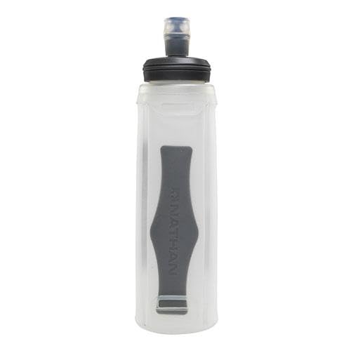 Nathan 14oz Soft Flask with Bite Top. Fits ALL Nathan Vests. Flexible Water Bottle