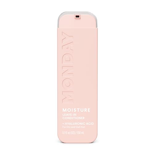 MONDAY HAIRCARE MOISTURE Leave in Conditioner with Hyaluronic Acid, Jojoba & Almond Oil, Shea Butter& Wheat Protein for Dry & Dull Hair 150mL Beauty and Personal Care MONDAY HAIRCARE Default Title