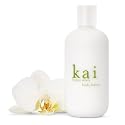 kai body lotion - a nourishing shea butter body lotion scented with fresh & light gardenia wrapped in white exotics, 8 oz | supple, glowing skin