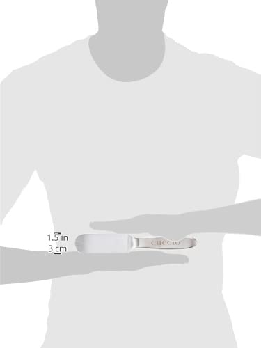 Cuccio Naturale Reusable Stainless Steel Pedicure File Kit - Includes 15 Black 80 Grit and 15 White 180 Grit Disposable Abrasive Refills - 100%
