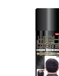 High Beams Color Thickener Temporary Spray-On Hair - Jet Black 2.7 oz (6 pack)