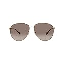 Gucci Aviator-Frame Metal Sunglasses