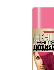 High Beams Intense Temporary Spray-On Hair Color - Popstar Pink 2.7 oz (3 pack)